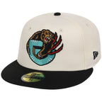 Vancouver Grizzlies NBA Chrome OTC New Era 59FIFTY (Chrome/Black)