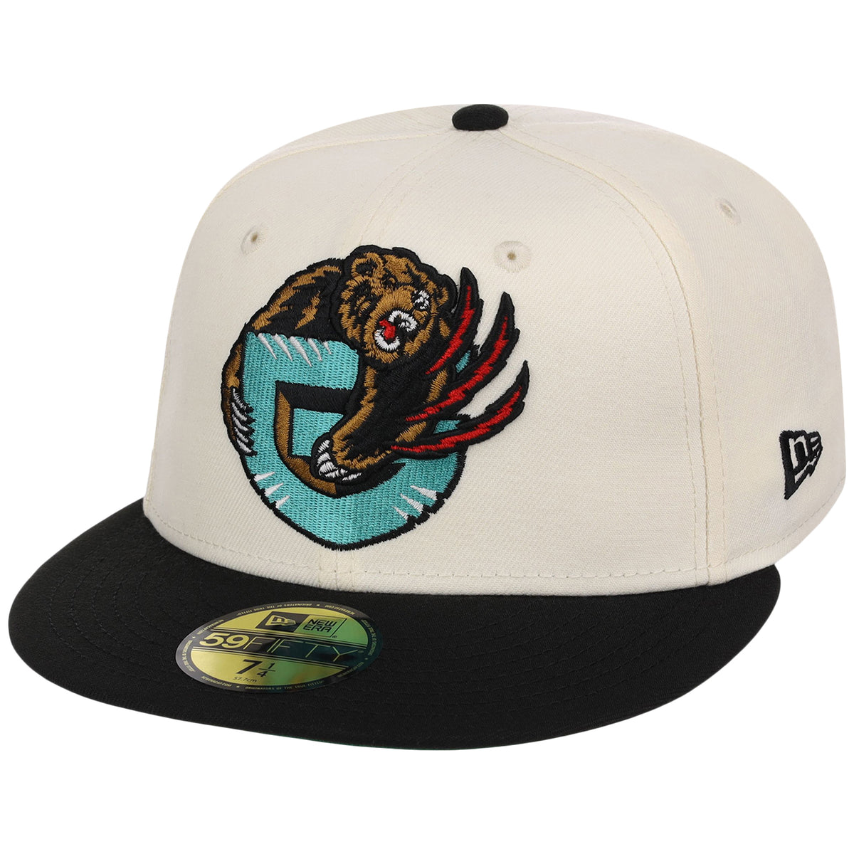 Vancouver Grizzlies NBA Chrome OTC New Era 59FIFTY (Chrome/Black)