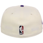 Utah Jazz NBA Chrome OTC New Era 59FIFTY (Chrome/Purple)