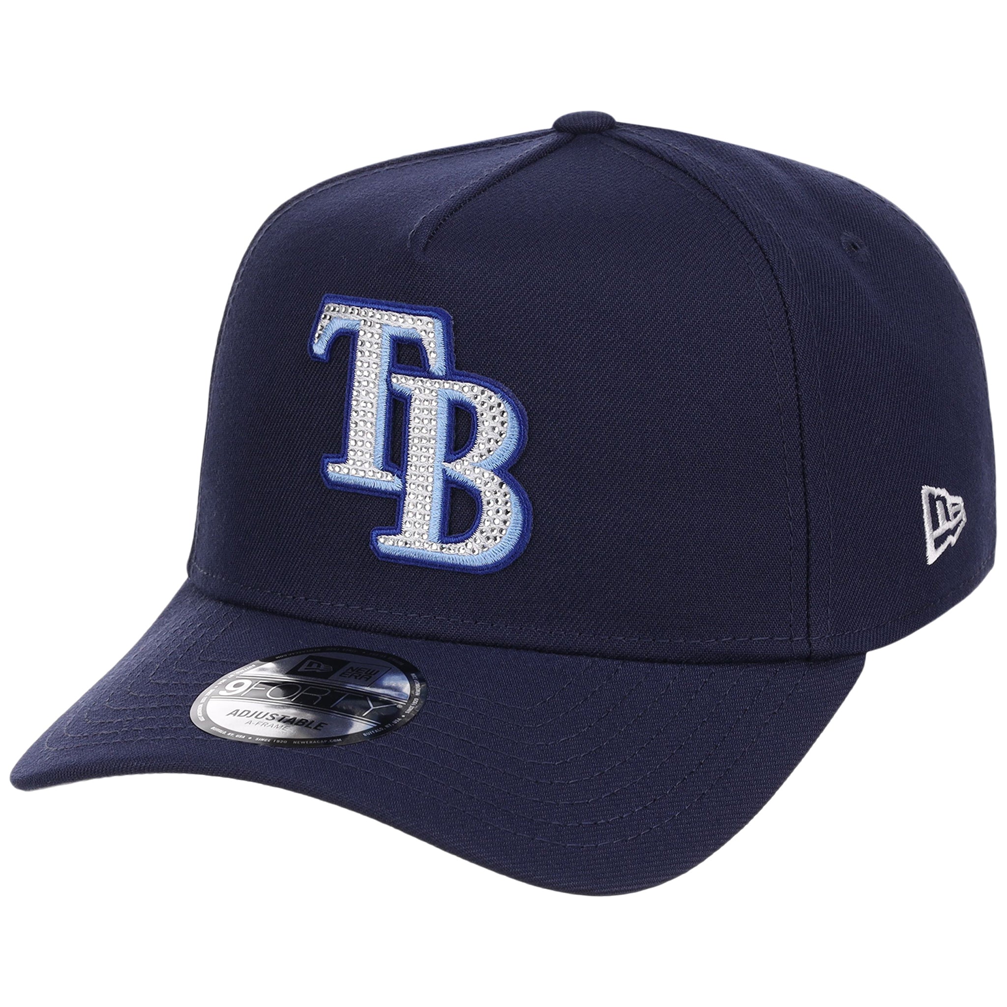Tampa Bay Rays MLB Diamond Bling New Era 9FORTY A-Frame