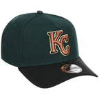 Kansas City Royals MLB Dark Green x Black FASHION CORE New Era 9FORTY A-Frame