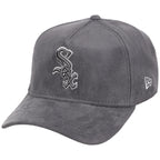 Chicago White Sox MLB Gray x Suede FASHION CORE New Era 9FORTY A-Frame