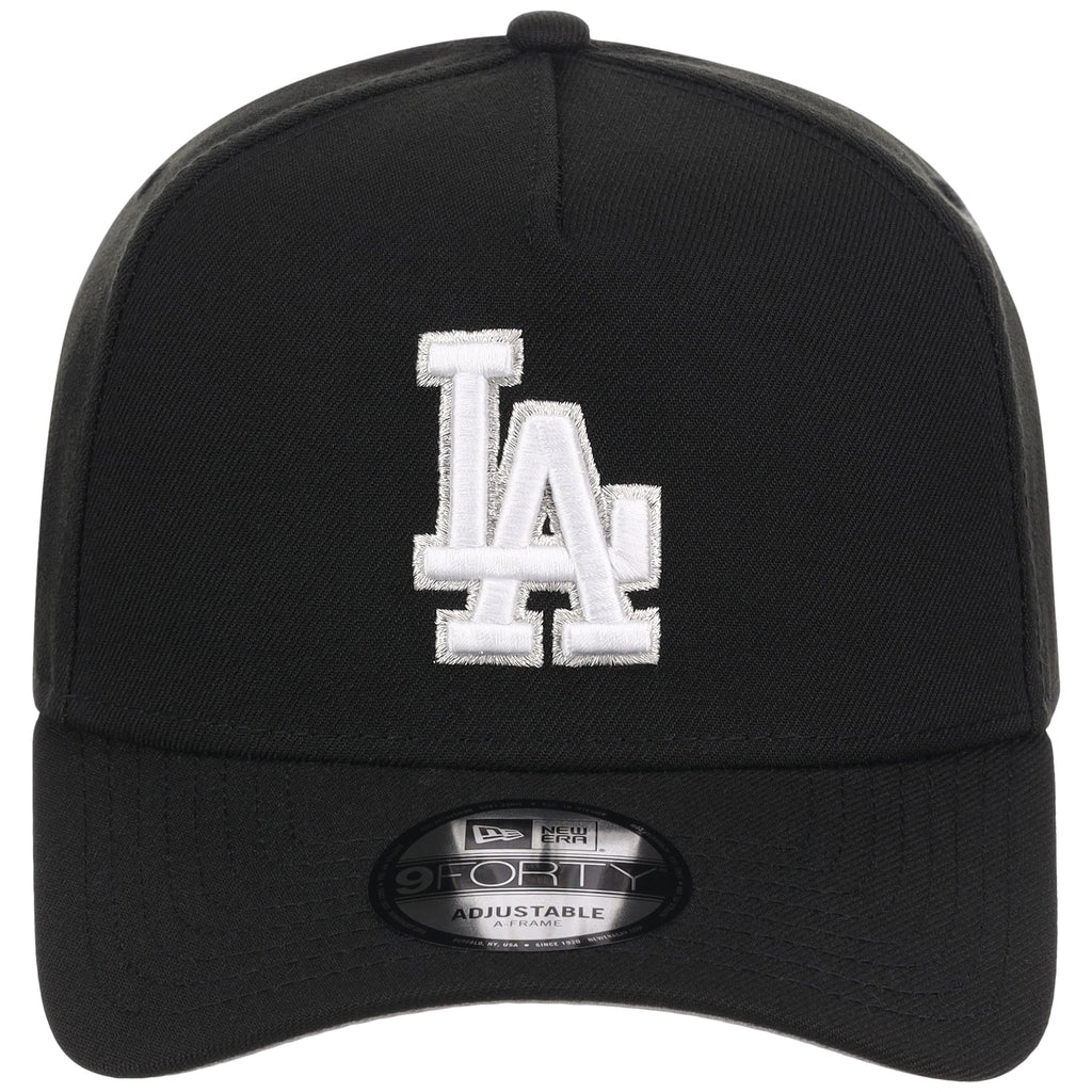 Los Angeles Dodgers MLB Black x White FASHION CORE New Era 9FORTY A-Frame