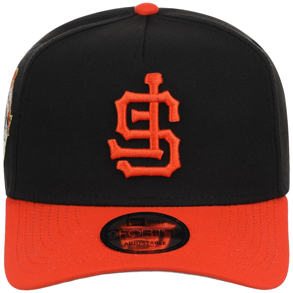 San Francisco Giants MLB Flipmode 2.0 New Era 9FORTY A-Frame (Black/Orange/Gray)