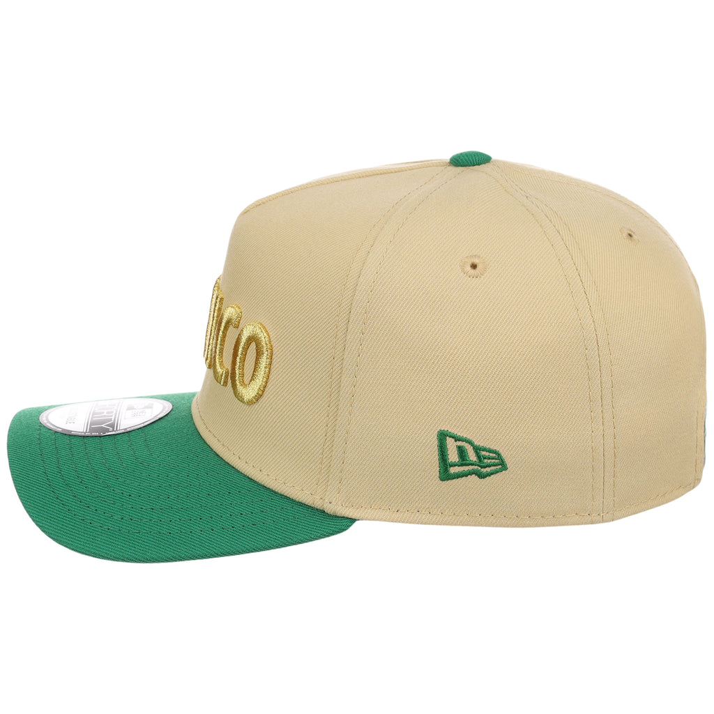 Mexico Independence Day - Crown the Country New Era 9FORTY (Gold/Kelly Green)