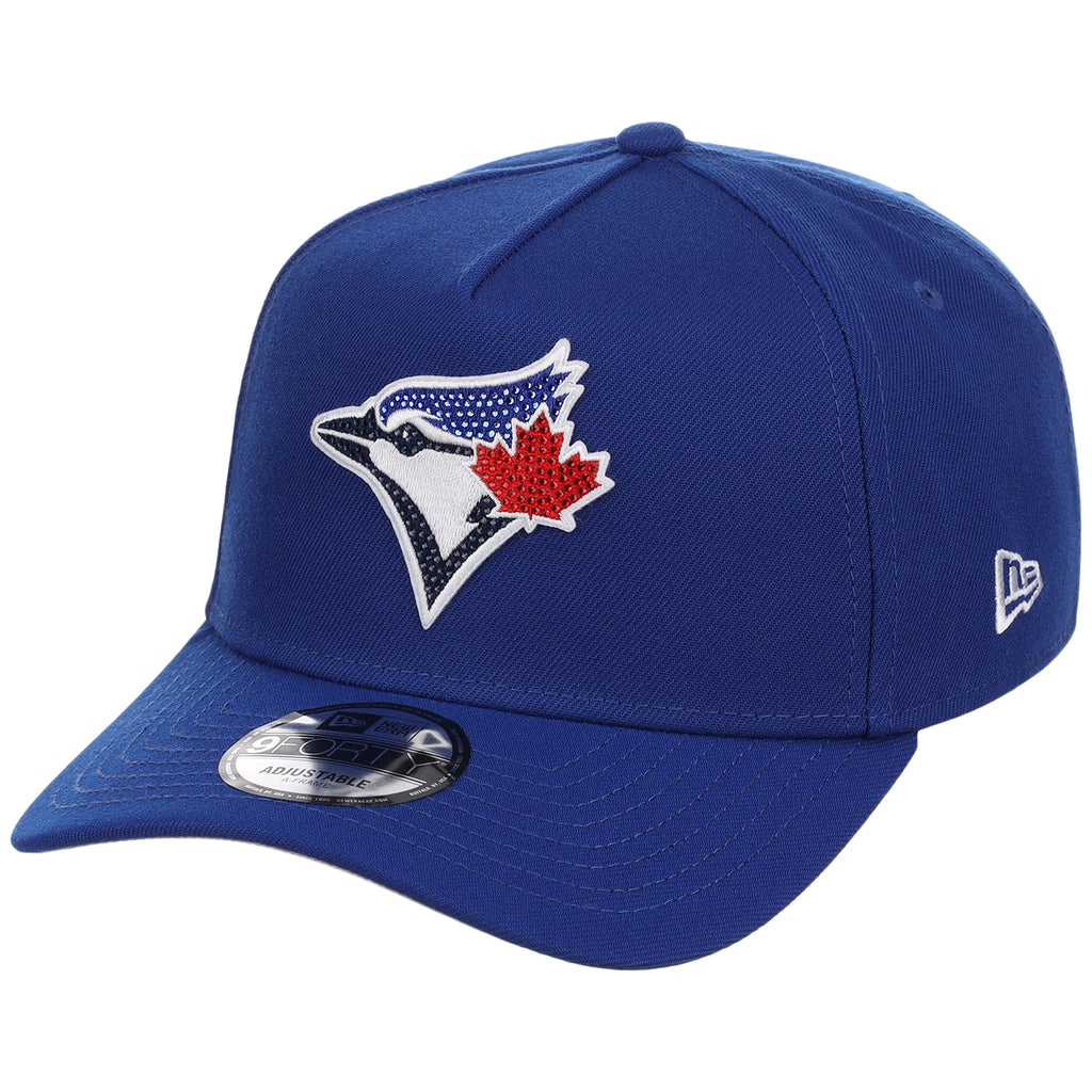 Toronto Blue Jays MLB Diamond Bling New Era 9FORTY A-Frame