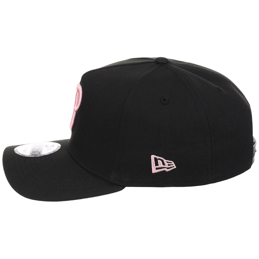 Philadelphia Phillies MLB Black x Pink FASHION CORE New Era 9FORTY A-Frame