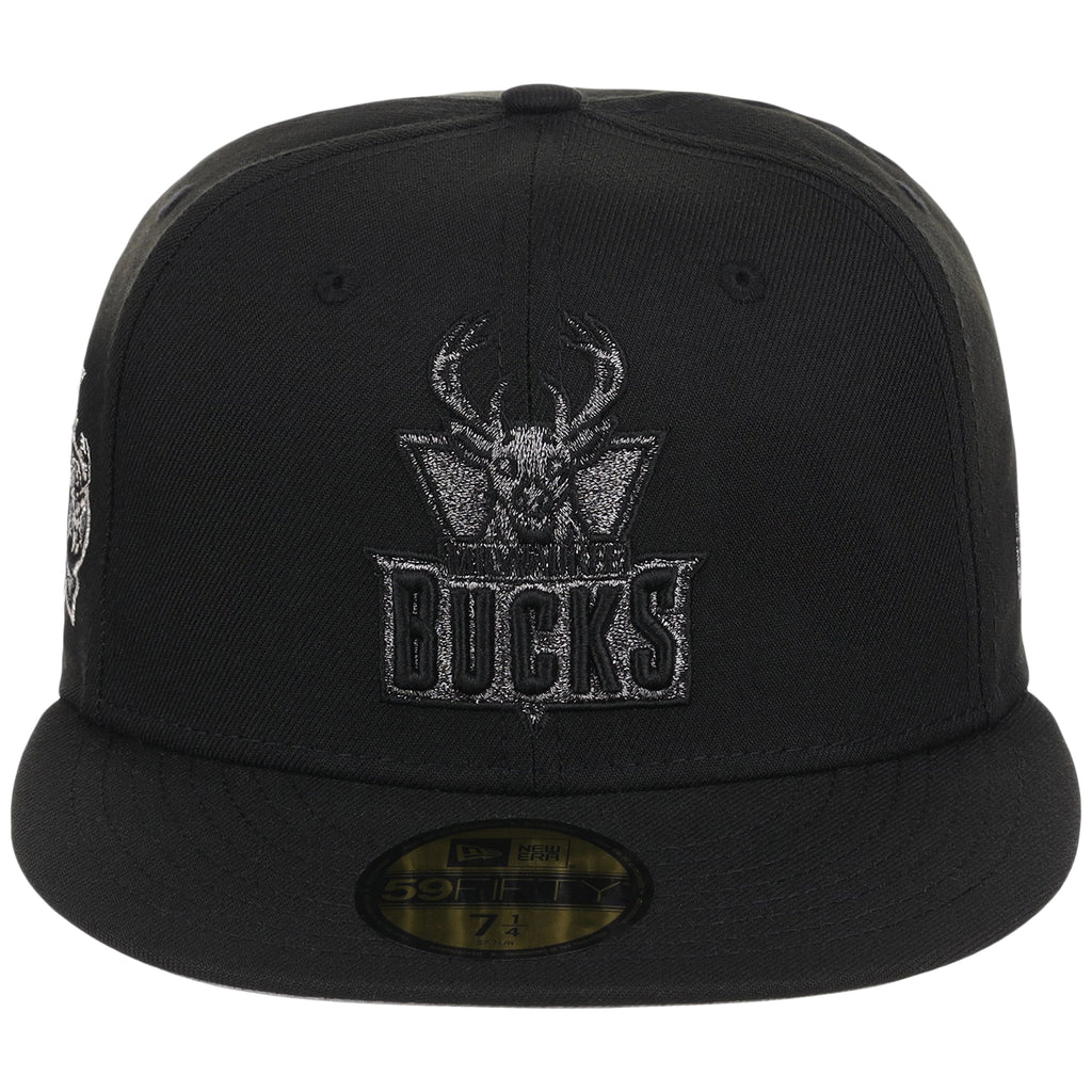 Milwaukee Bucks NBA Liquid Titanium New Era 59FIFTY