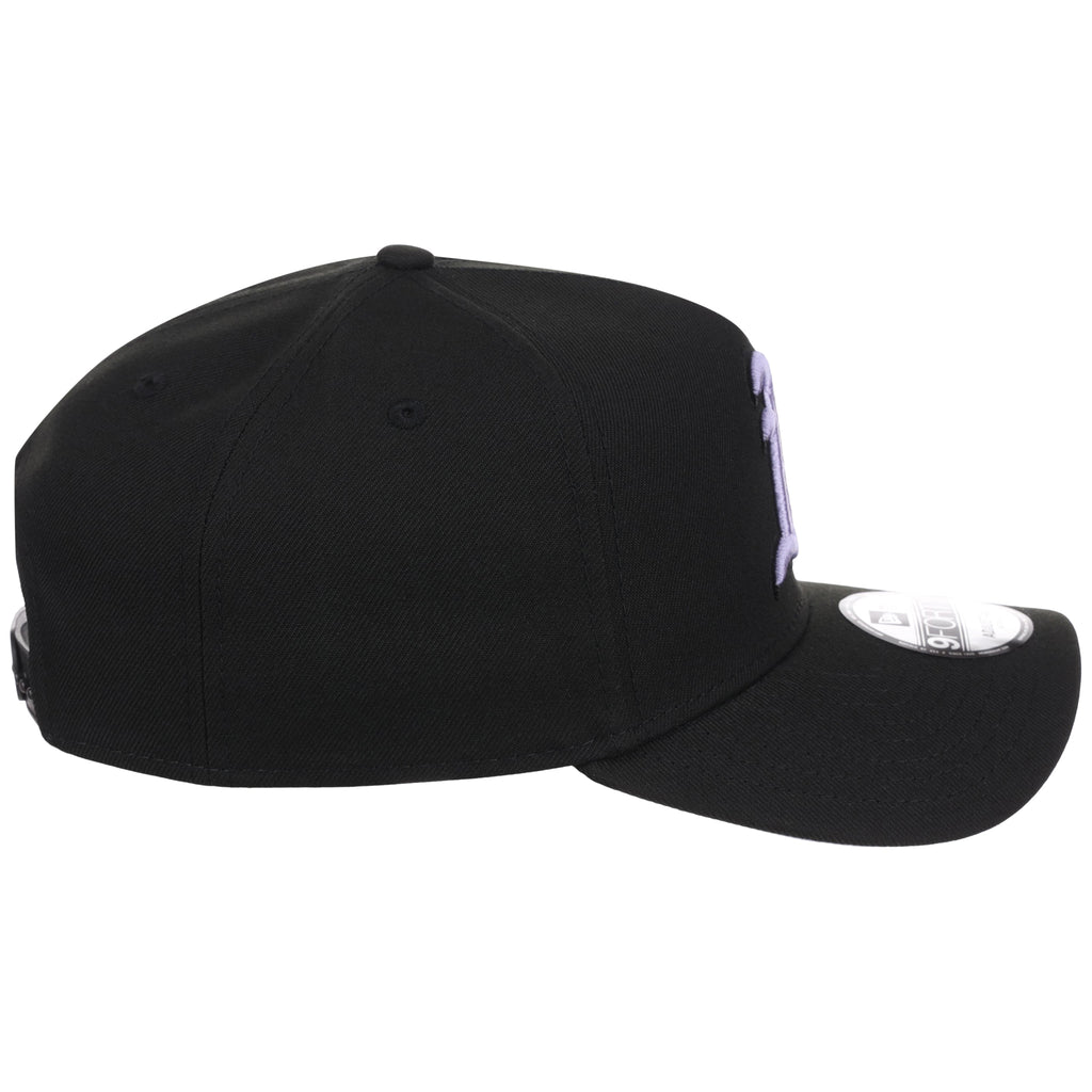 Oakland Athletics MLB Black x Lavender FASHION CORE New Era 9FORTY A-Frame
