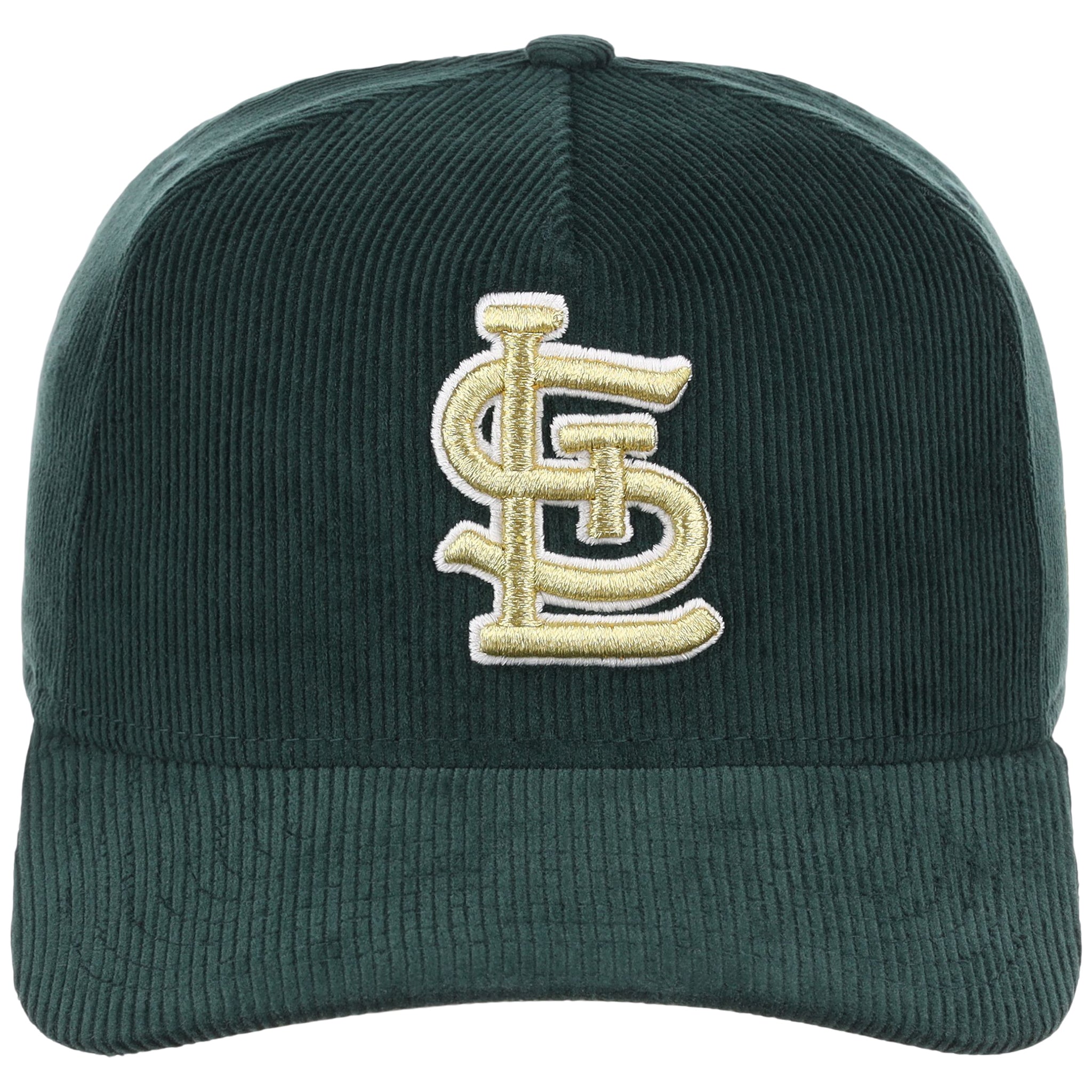 St. Louis Cardinals MLB Dark Green Cord FASHION CORE New Era 9FORTY A-Frame