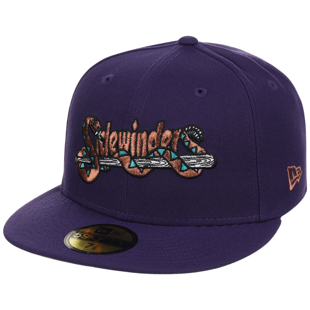 Tucson Sidewinders Phoenix Crown the City New Era 59FIFTY (Purple/Purple)
