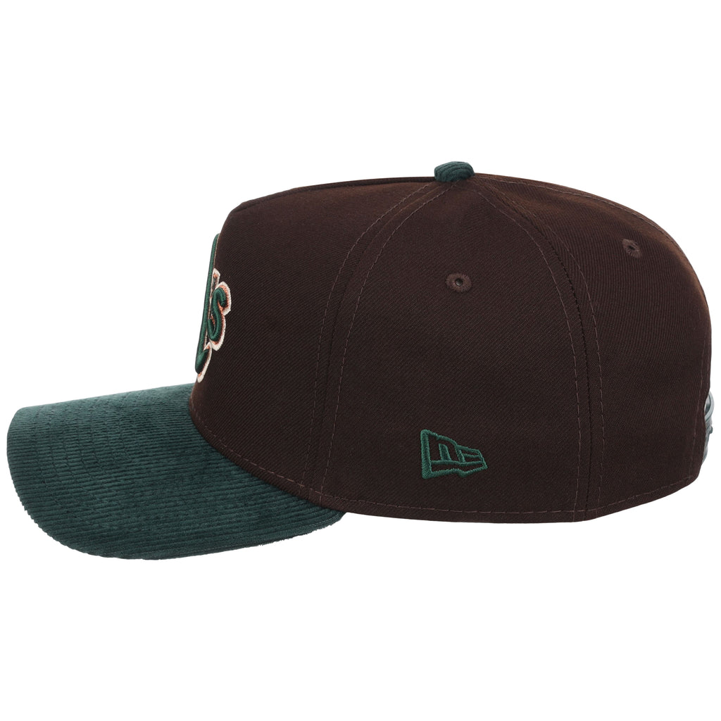 Oakland Athletics MLB Forest Ember New Era 9FORTY A-Frame