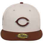 Cincinnati Reds MLB Auburn Cream New Era 59FIFTY