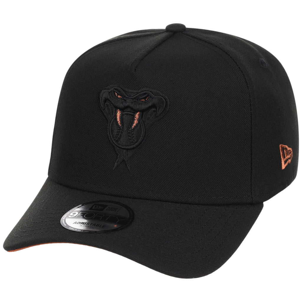 Arizona Diamondbacks MLB Black x Rust FASHION CORE New Era 9FORTY A-Frame