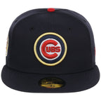 Chicago Cubs Northside Chicago Crown the City New Era 59FIFTY (Navy/Navy)