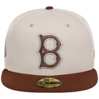 Brooklyn Dodgers MLB Auburn Cream New Era 59FIFTY