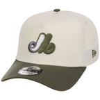 Montreal Expos MLB Chrome Olive New Era 9FORTY