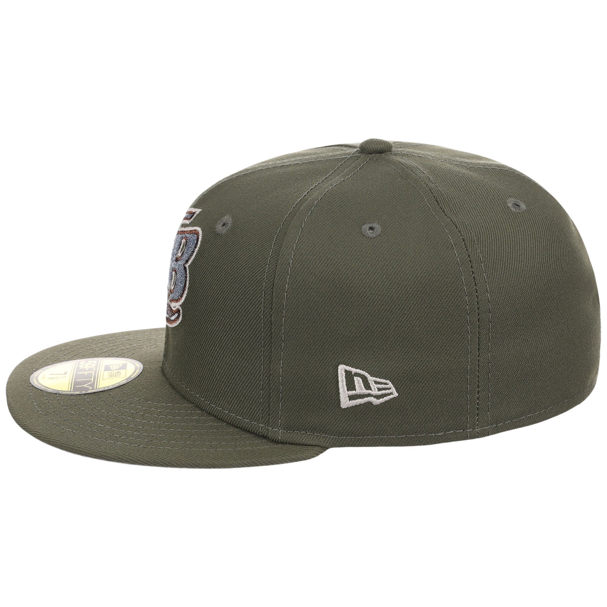 Tampa Bay Rays MLB Olive Alloy New Era 59FIFTY