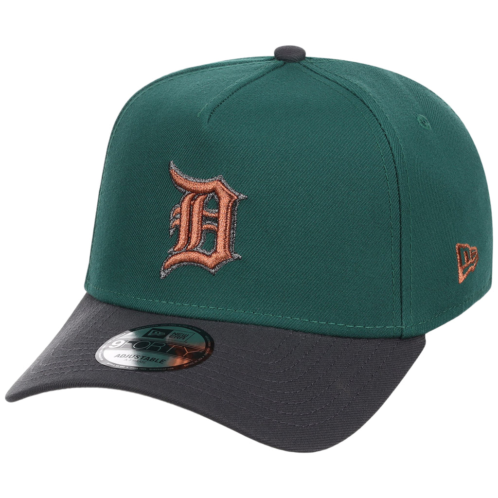 Detroit Tigers MLB Emerald Graphite New Era 9FORTY