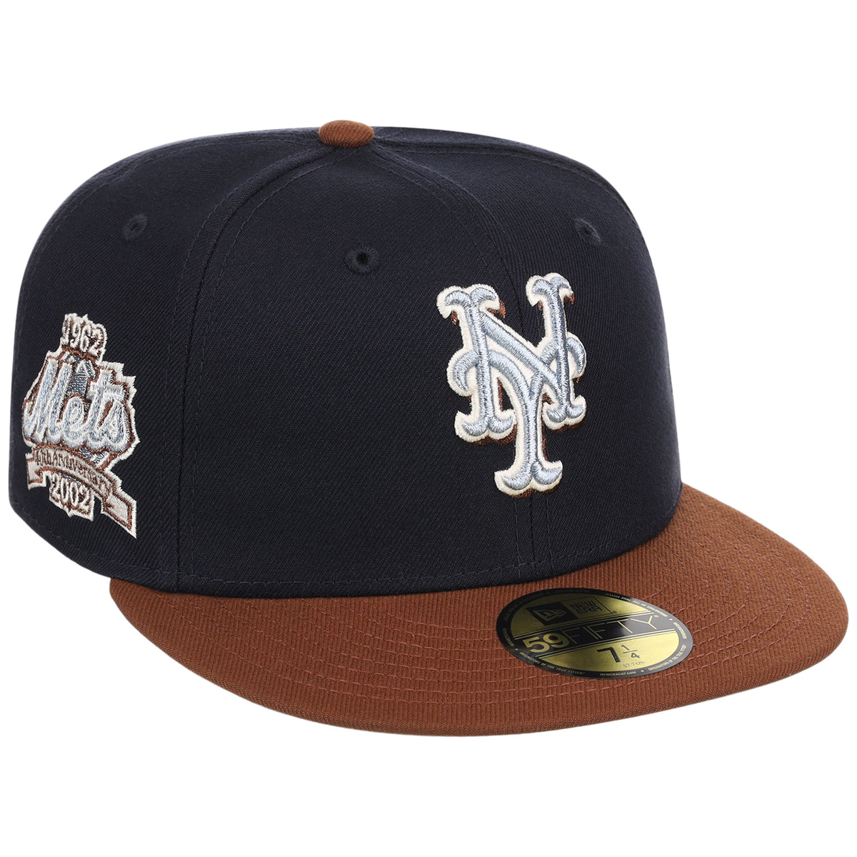 New York Mets MLB Navy Auburn New Era 59FIFTY