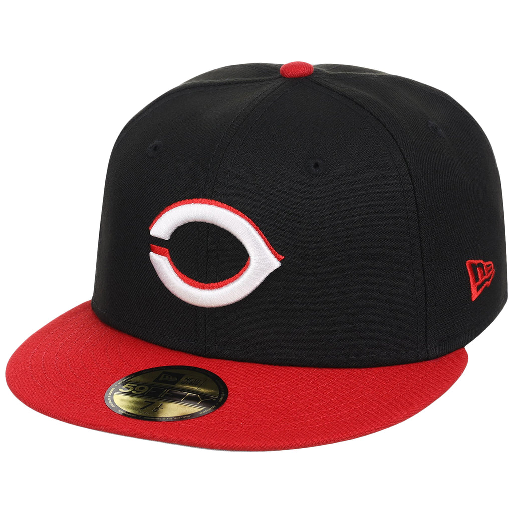 Cincinnati Reds MLB Flipmode 2.0 New Era 59FIFTY (Black/Red/Gray)
