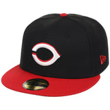 Cincinnati Reds MLB Flipmode 2.0 New Era 59FIFTY (Black/Red/Gray)
