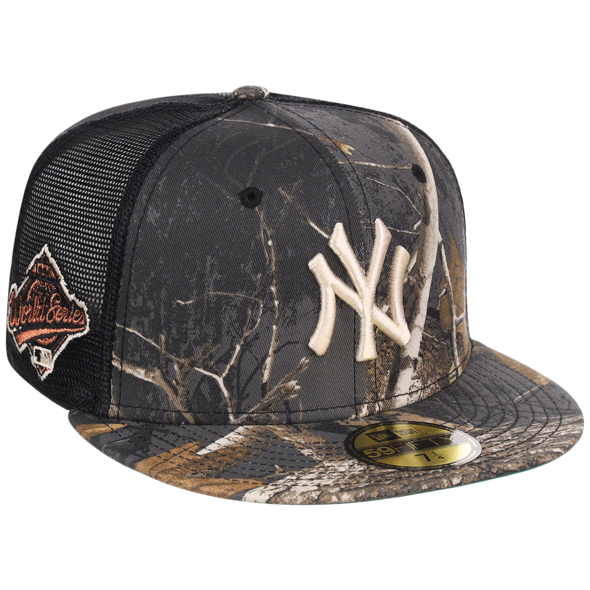 New York Yankees MLB Black Realtree Trucker New Era 59FIFTY