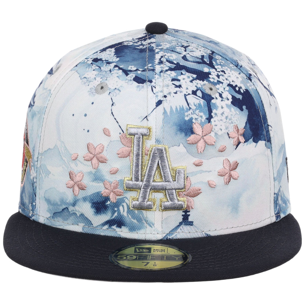 Los Angeles Dodgers Pacific Canvas New Era 59FIFTY (Multi/Dark Royal)
