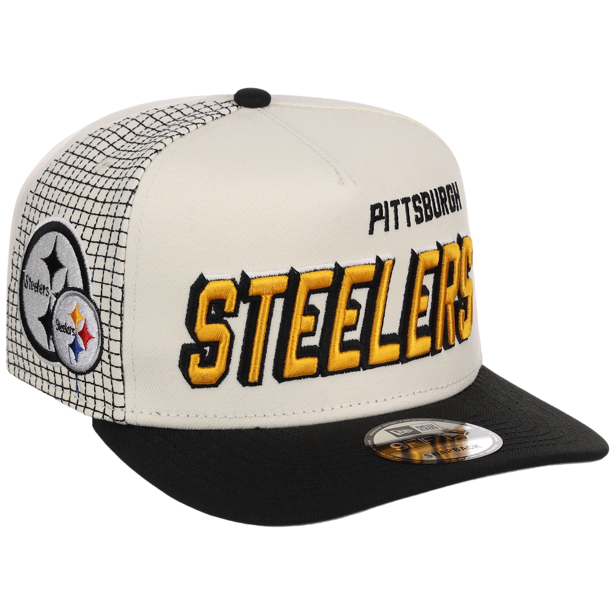 Pittsburgh Steelers NFL Gridlock New Era 9FIFTY A-Frame