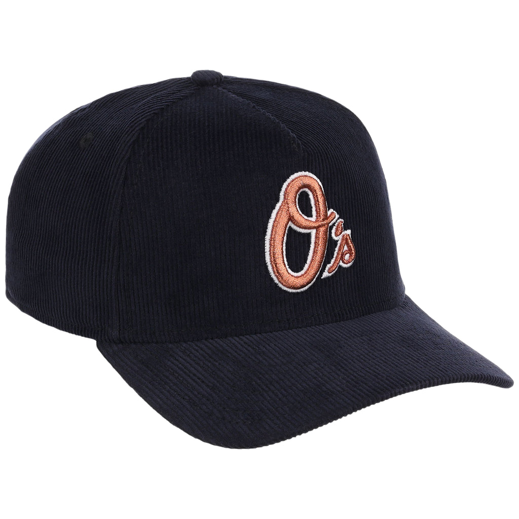 Baltimore Orioles MLB Navy Cord FASHION CORE New Era 9FORTY A-Frame