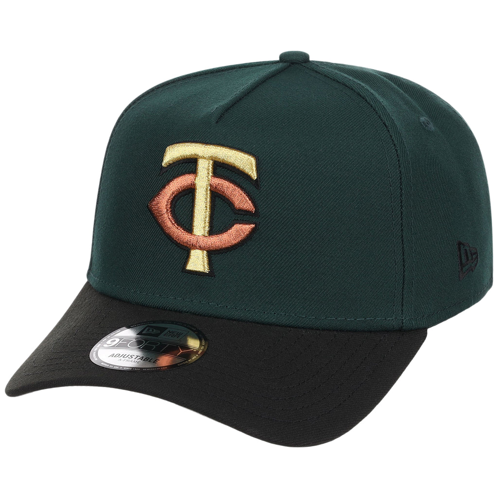 Minnesota Twins MLB Dark Green x Black FASHION CORE New Era 9FORTY A-Frame