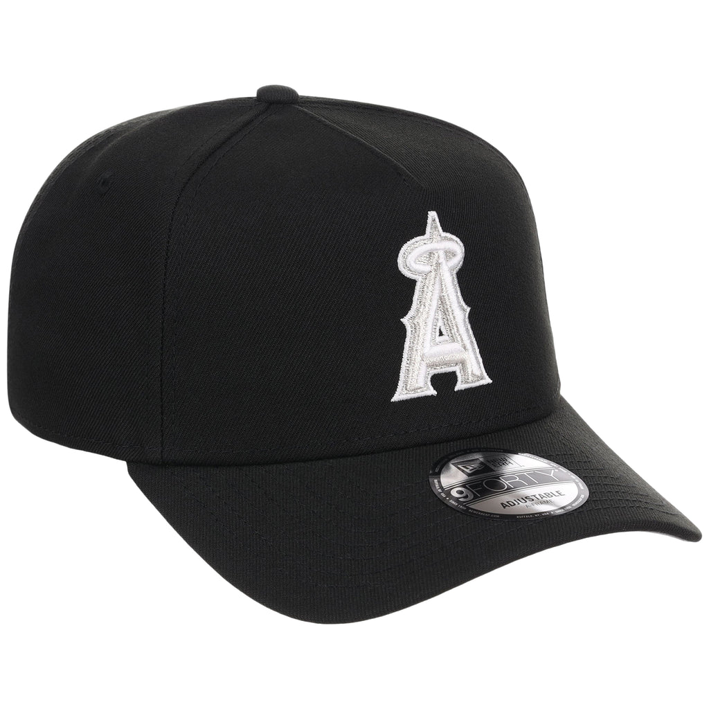 Anaheim Angels MLB Black x White FASHION CORE New Era 9FORTY A-Frame