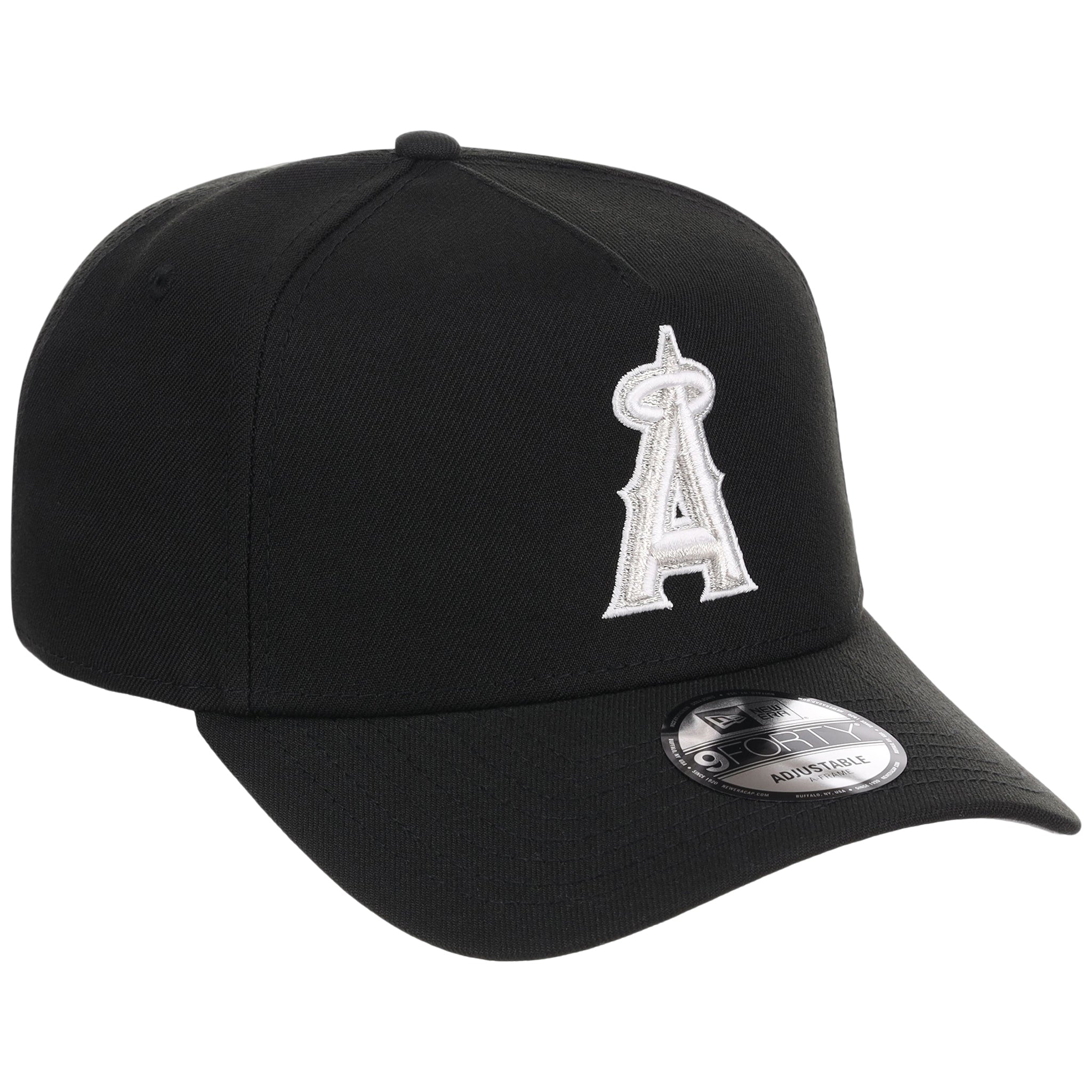 Anaheim Angels MLB Black x White FASHION CORE New Era 9FORTY A-Frame