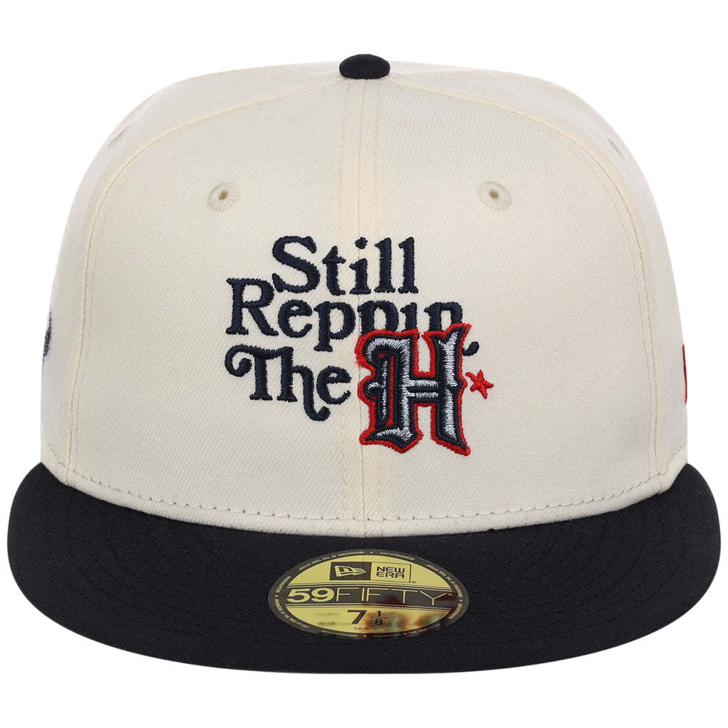 Houston Texans 'Still Reppin' (Chrome/Navy) Houston Crown the City New Era 59FIFTY