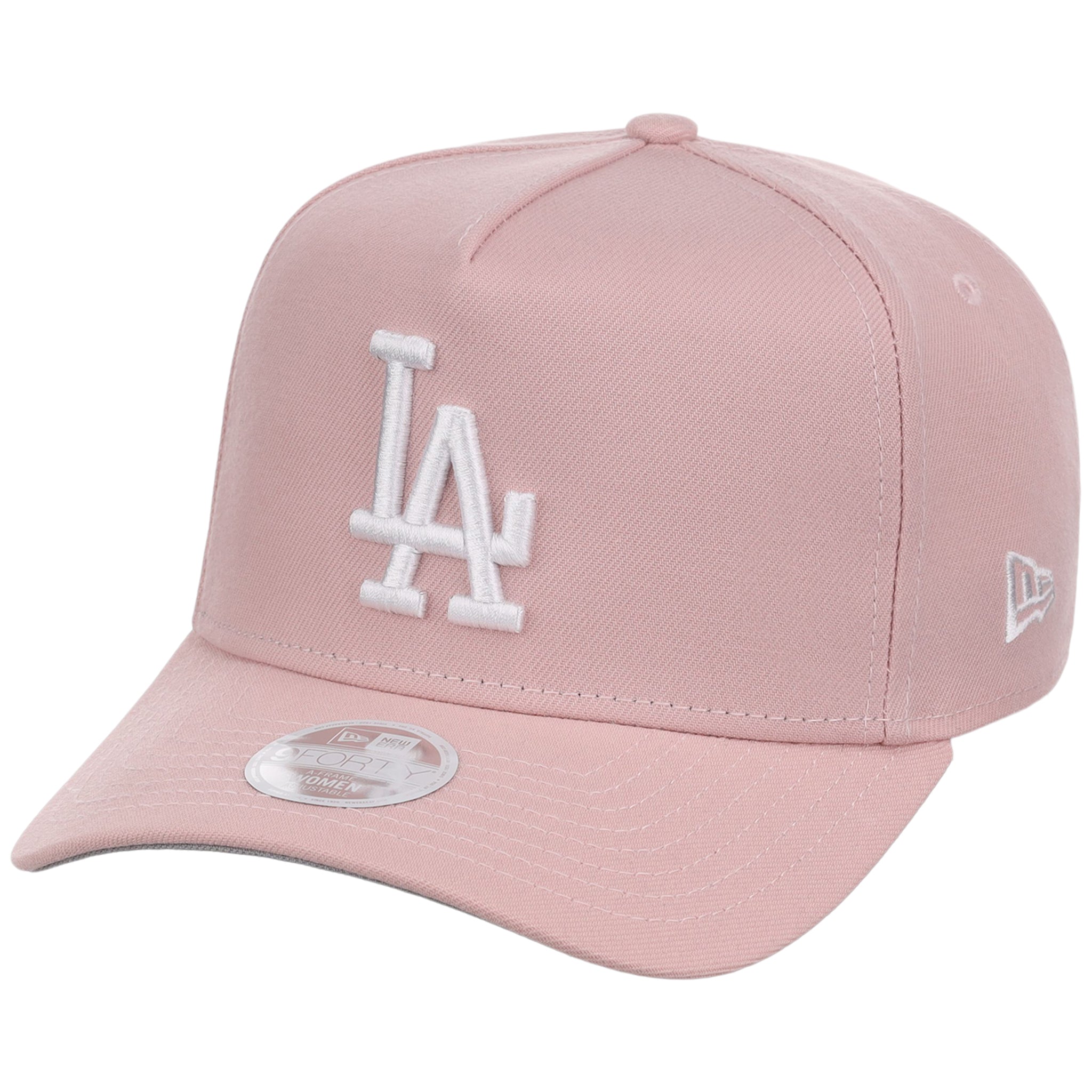 Los Angeles Dodgers Women's New Era 9FORTY Pink A-Frame