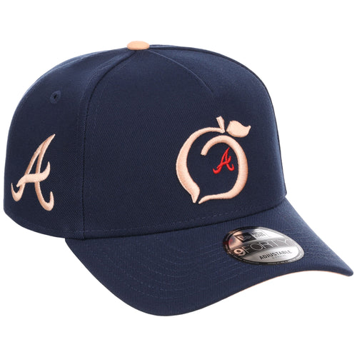 Atlanta Braves Peach Atlanta Crown the City New Era 9FORTY
