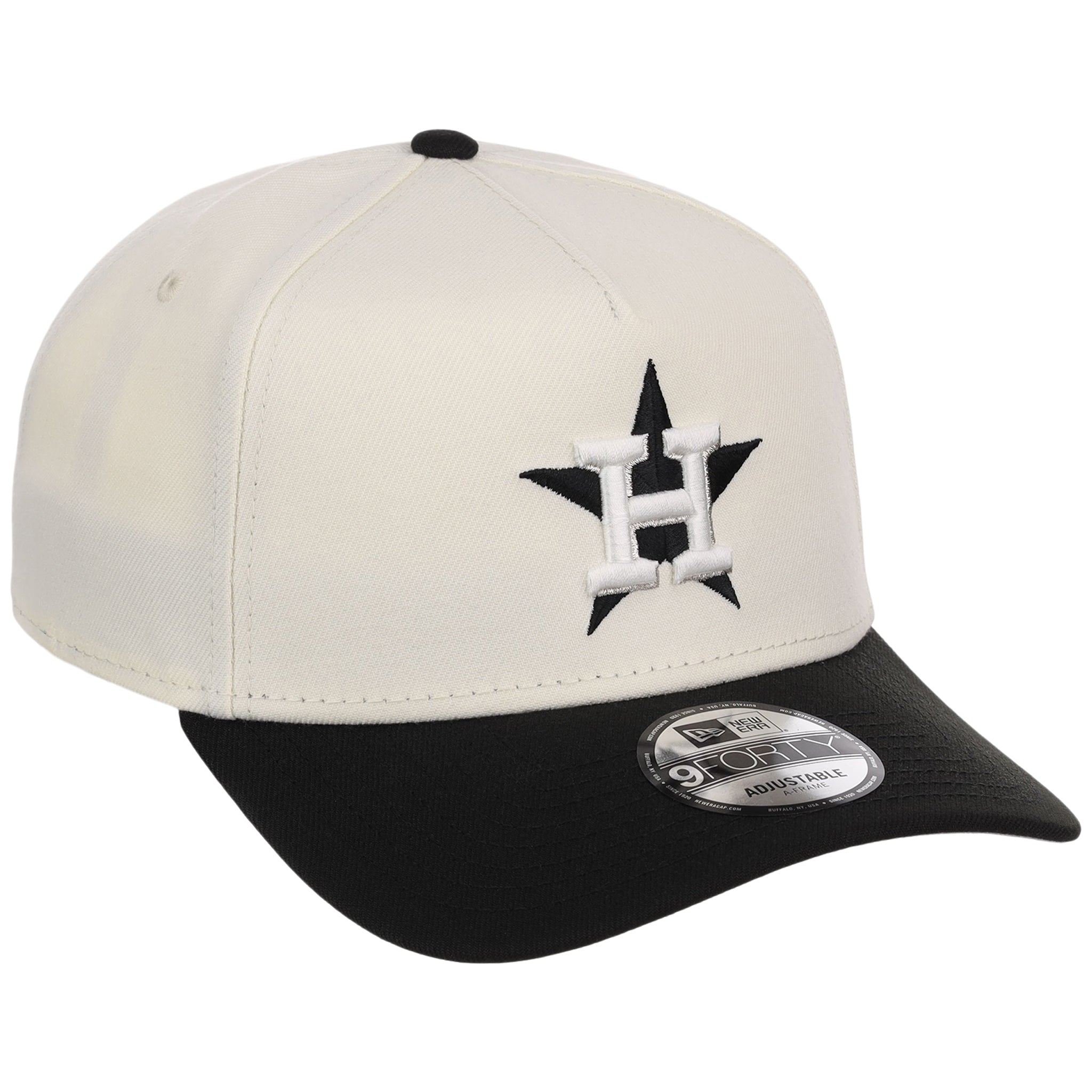 Houston Astros MLB Chrome x Black FASHION CORE New Era 9FORTY A-Frame
