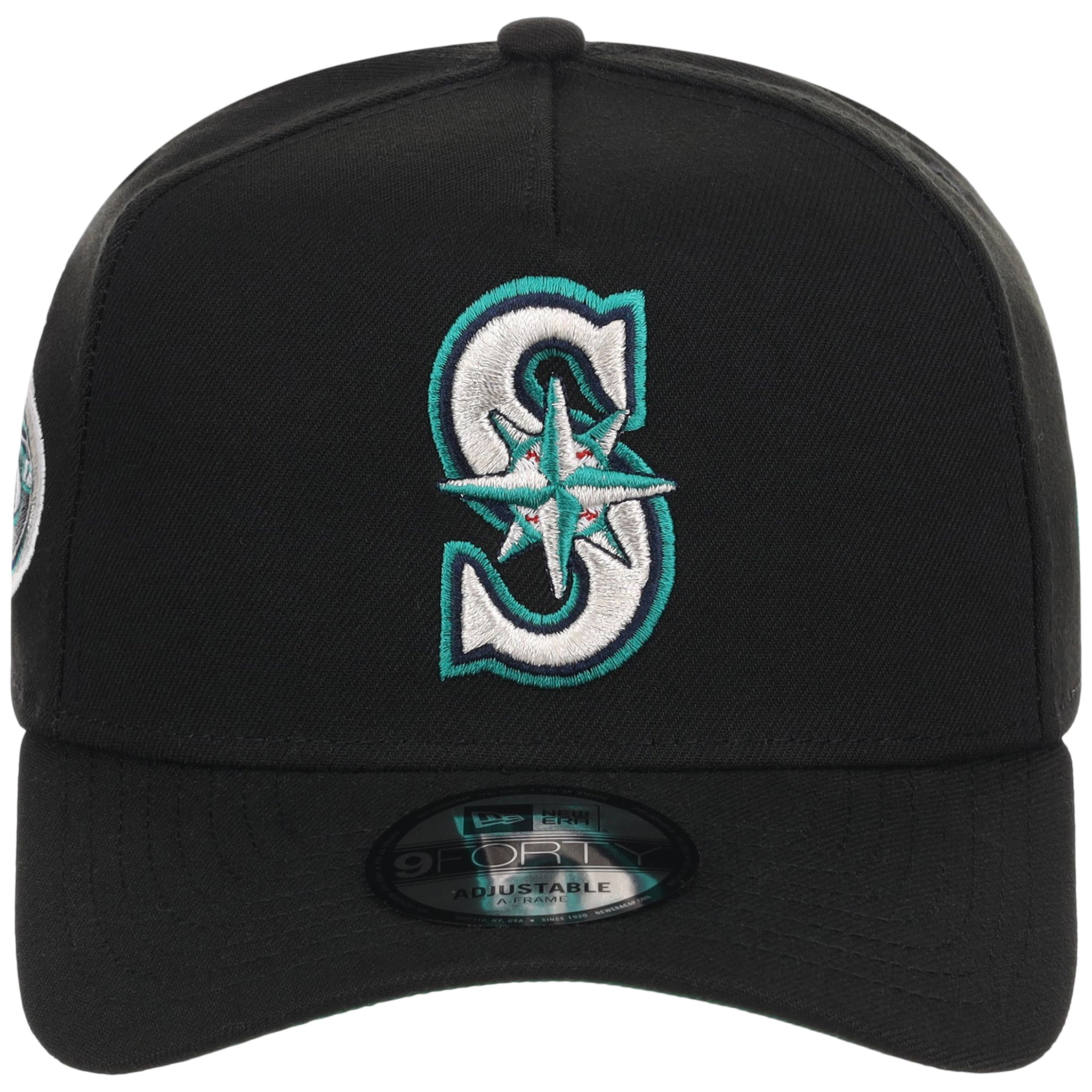Seattle Mariners MLB Black Dome New Era 9FORTY A-Frame