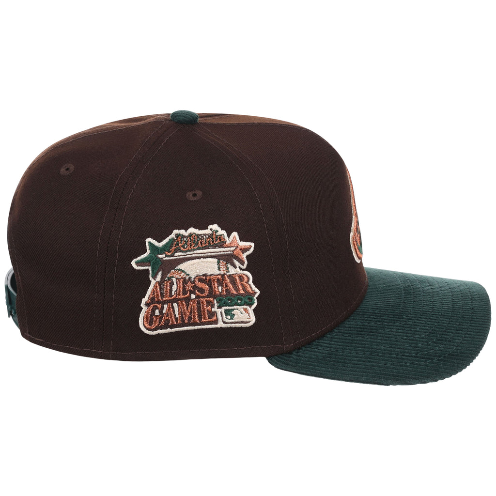 Atlanta Braves MLB Forest Ember New Era 9FORTY A-Frame