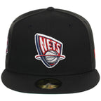 New Jersey Nets NBA Black Dome New Era 59FIFTY
