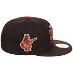 Chicago Cubs Northside Chicago Crown the City New Era 59FIFTY (Brown/Brown)