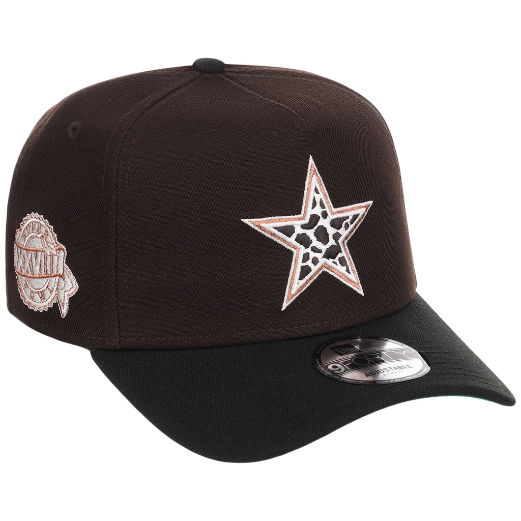 Dallas Cowboys Burnt Graphite Dallas Starhide New Era 9FORTY A-Frame