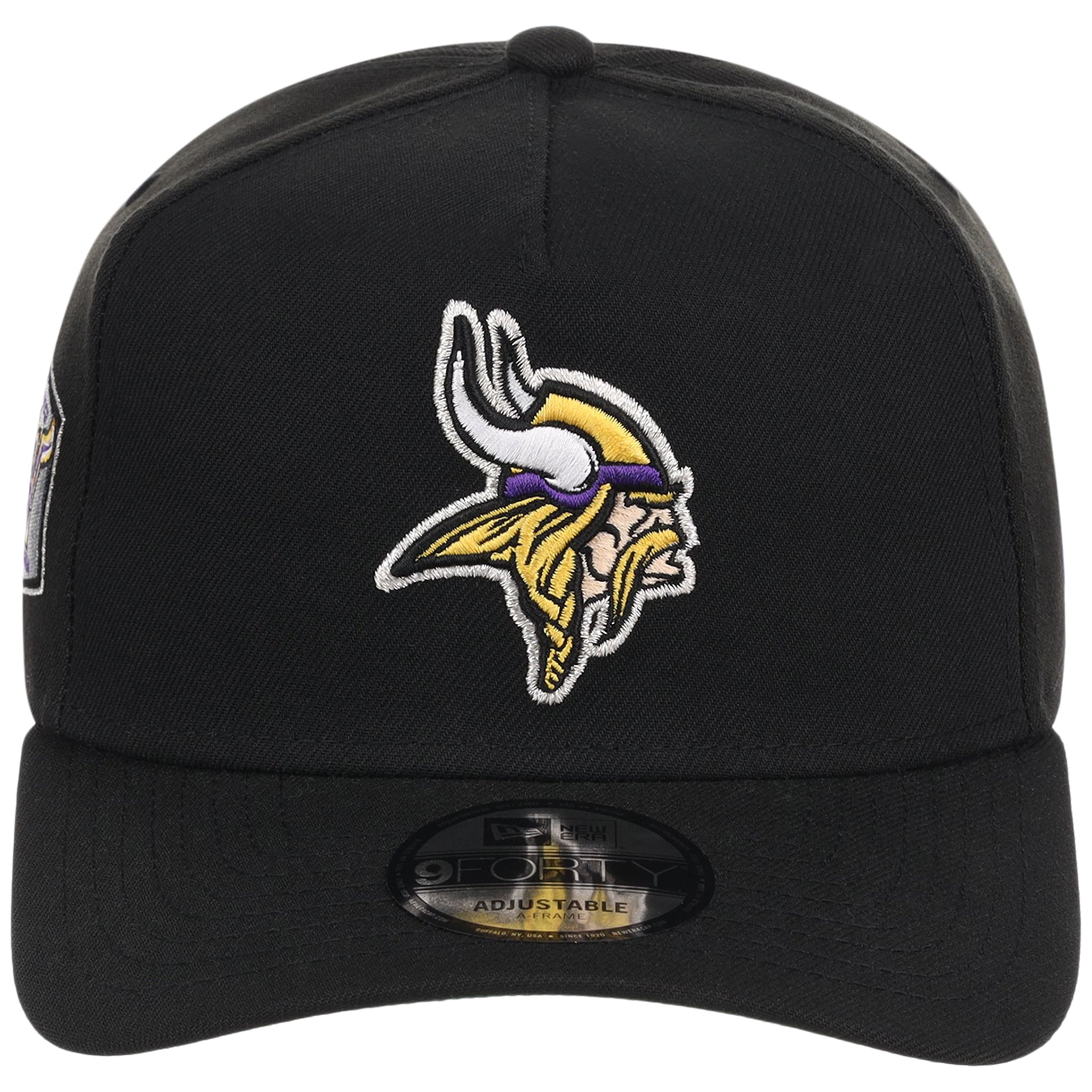 Minnesota Vikings NFL Black Dome New Era 9FORTY A-Frame