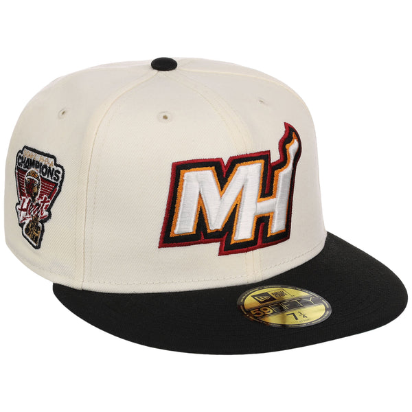 Miami Heat NBA Chrome OTC New Era 59FIFTY (Chrome/Black) – Lids HD