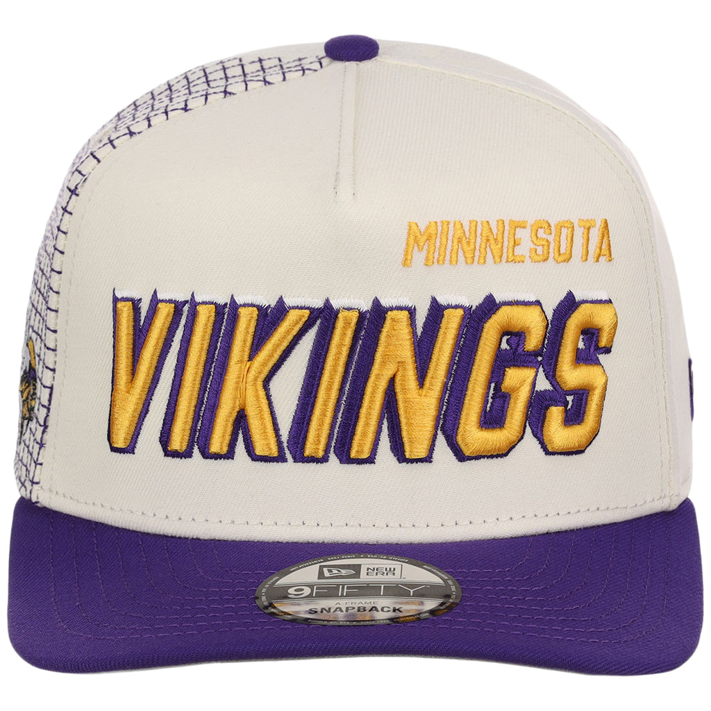 Minnesota Vikings NFL Gridlock New Era 9FIFTY A-Frame
