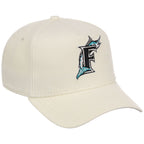 Miami Marlins MLB Chrome Cord FASHION CORE New Era 9FORTY A-Frame