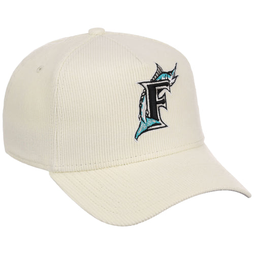 Miami Marlins MLB Chrome Cord FASHION CORE New Era 9FORTY A-Frame