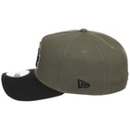 Los Angeles Dodgers MLB Olive x Black & Pink FASHION CORE New Era 9FORTY A-Frame