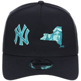 New York Yankees Whammy State Liberty New Era 9FORTY A-Frame