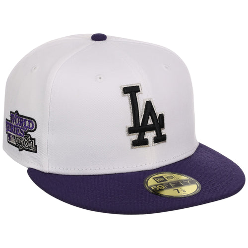 Los Angeles Dodgers Apex Venom New Era 59FIFTY (White/Purple)